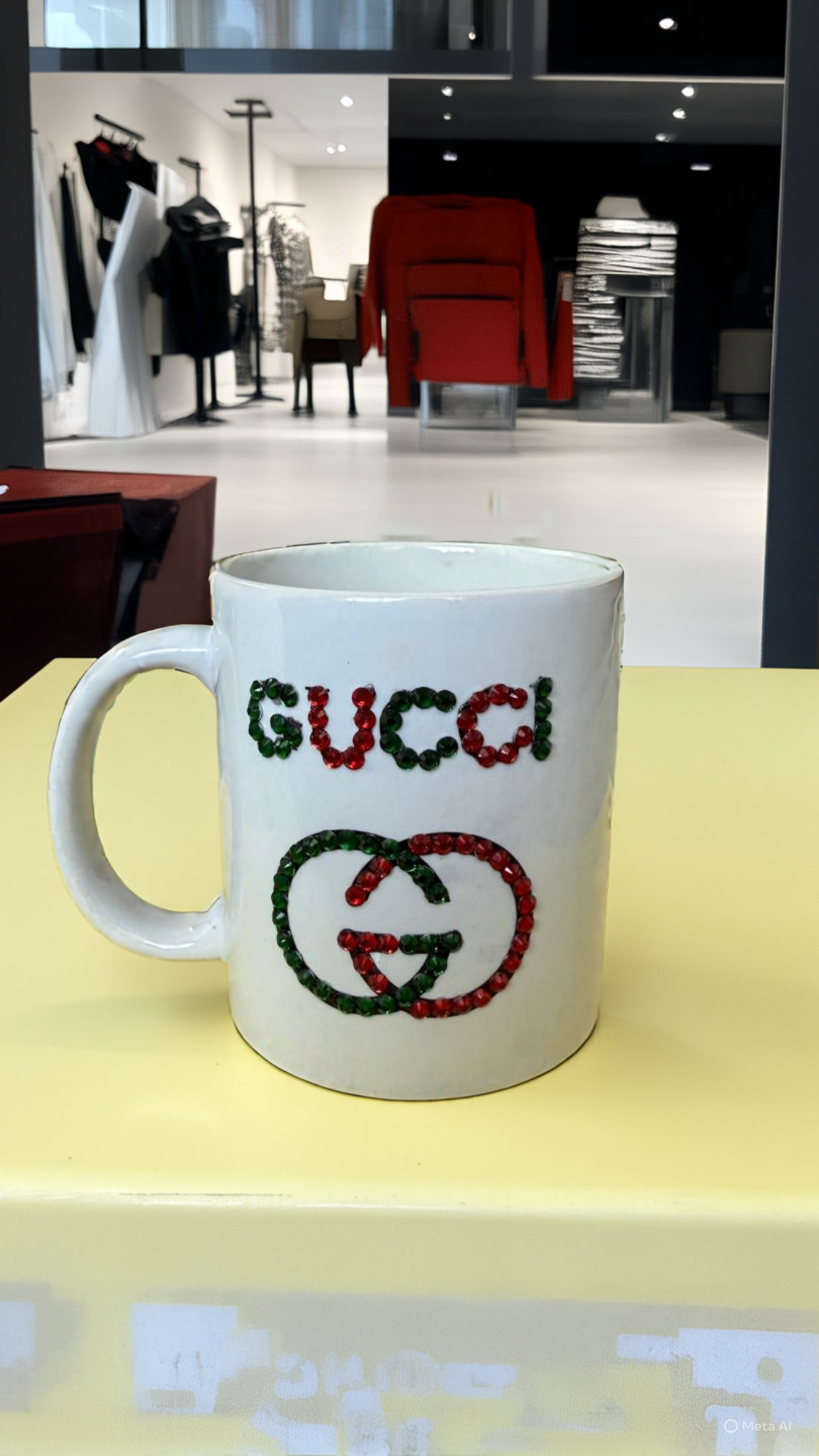 Gucci coffee mug